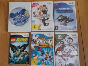 gebrauchtes Spiel – Wii Spielesammlung mit LEGO BATMAN, Das Duell Männer vs Frauen, ...Snowmobiles