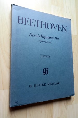 Streichquartette opus 59, 74, 95.