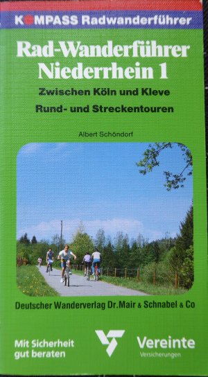 gebrauchtes Buch – Albert Schöndorf – Rad-Wanderführer Niederrhein 1