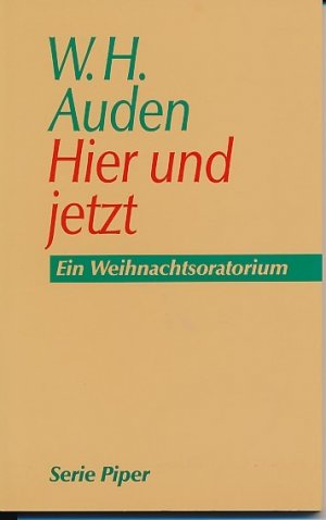 gebrauchtes Buch – Auden, Wystan H – Hier und jetzt