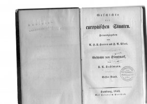 Geschichte von Dännemark. Band 1-3 (kompl.)