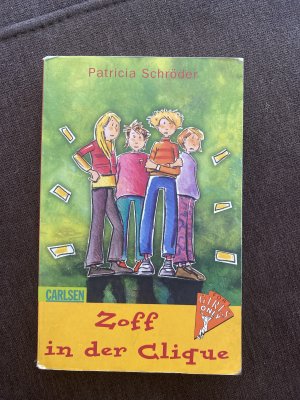 gebrauchtes Buch – Patricia Schröder – Zoff in der Clique.