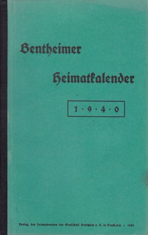 antiquarisches Buch – H. Specht – Bentheimer Heimatkalender 1940