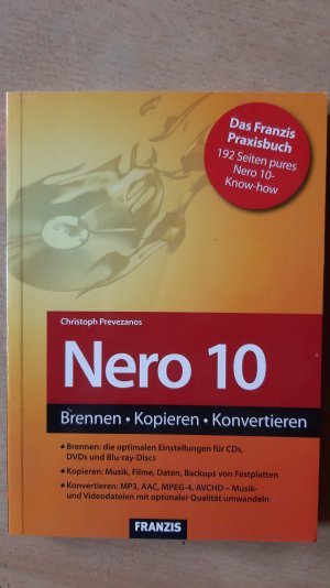 Nero 10 Brennen - Kopieren - Konvertieren