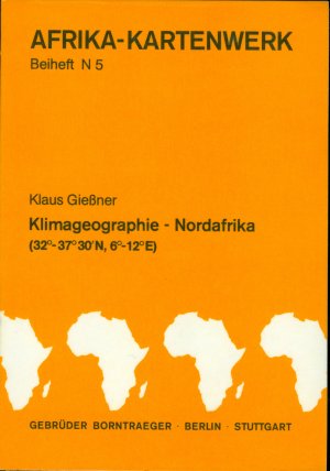 Klimageographie Nordafrika (Tunesien, Algerien) 32°-37°30