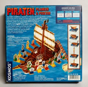 gebrauchtes Spiel – Kai Haferkamp – Piraten, Planken & Peseten 2004 Kosmos - ab 8 Jahren - für 2 bis 4 Spieler - Spieldauer ca 30 Minuten