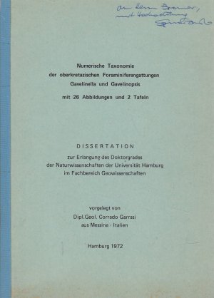 Numerische Taxonomie der Oberkretazischen Forominigattungen Gavelinella und Gavelinopsis