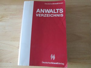 Anwaltsverzeichnis 1996/97