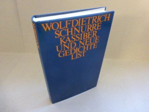 gebrauchtes Buch – Wolfdietrich Schnurre – Kassiber und neue Gedichte.