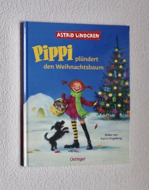 gebrauchtes Buch – Astrid Lindgren – Pippi plündert den Weihnachtsbaum