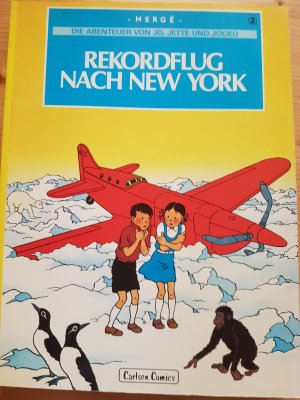 gebrauchtes Buch – Herge – Rekordflug nach New York Die Abenteuer von Jo, Jette und Jocko