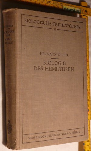 Biologie der Hemipteren. Eine Naturgeschichte der Schnabelkerfe