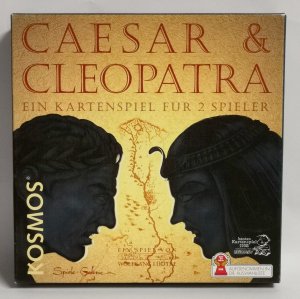 gebrauchtes Spiel – Wolfgang Lüdtke – Caesar und Cleopatra A14 1997 - für 2 Spieler - ab 10 Jahren - Spieldauer ca 30 - 40 Minuten