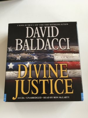 gebrauchtes Hörbuch – David Baldacci – Divine Justice (David Baldacci Camel Club)