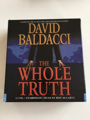 gebrauchtes Hörbuch – David Baldacci – Audiobook Hörbuch englisch David Baldacci The whole truth (Shaw-Reihe)