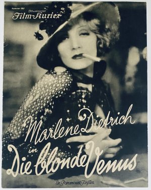 antiquarisches Buch – ILLUSTRIERTER FILM-KURIER Nr.1867 Blonde Venus MARLENE DIETRICH