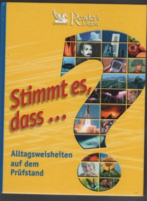 gebrauchtes Buch – Stimmt es, daß