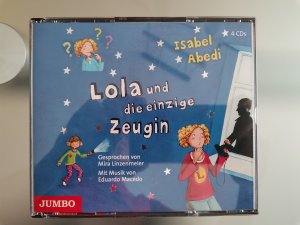 gebrauchtes Hörbuch – Isabel Abedi – Lola und die einzige Zeugin - 4 CDs - Audio CD – Hörbuch