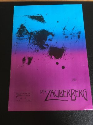 NEUER FILM-KURIER  Nr. 301 Der Zauberberg