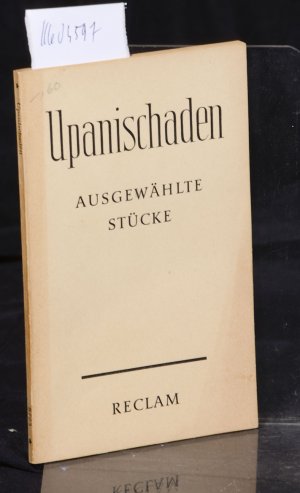 antiquarisches Buch – Unpanischaden - Ausgewählte Stücke   - Unesco-Sammlung repräsentativer Werke - Asiatische Reihe - Aus dem Sanskrit übertragen und erläutert von Paul Thieme (= Universal-Bibliothek 8723)