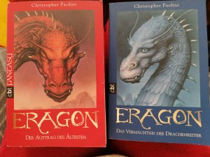 gebrauchtes Buch – Christopher Paolini – Das Vermächtnis der Drachenreiter - Eragon +Der Auftrag der Ältesten