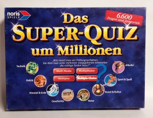 Super Quiz um Millionen a8 6600 Fragen 2001