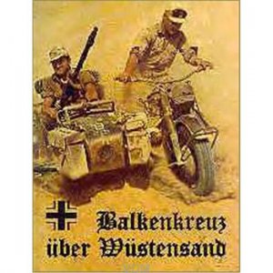 neues Buch – Balkenkreuz über Wüstensand