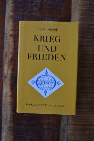 gebrauchtes Buch – Lew Tolstoi – Krieg und Frieden - Dritter Band - Epikon