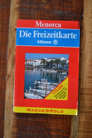 gebrauchtes Buch – Marco Polo: Menorca. Die Freizeitkarte 1:75000