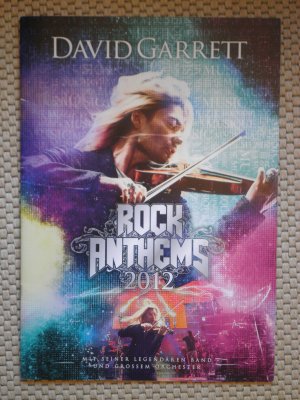 gebrauchtes Buch – David Garrett – David Garrett - Rock Anthems 2012