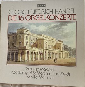 gebrauchter Tonträger – George Malcolm, Academy of St – Georg Friedrich Händel, Die 16 Orgelkonzerte