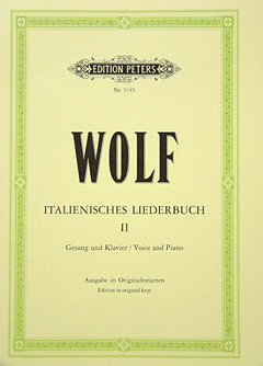 gebrauchtes Buch – Wolf Hugo – Italienisches Liederbuch 2