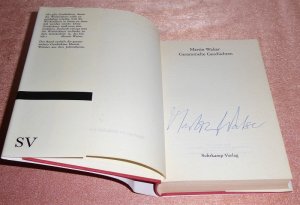 Gesammelte Geschichten. (Auf dem Titelblatt von Martin Walser SIGNIERT!)