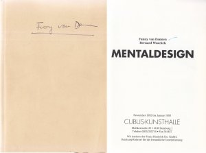 gebrauchtes Buch – Funny van Dannen & Bernd Woschek – Mentaldesign (Ausstellung November 1992 - Januar 1993)