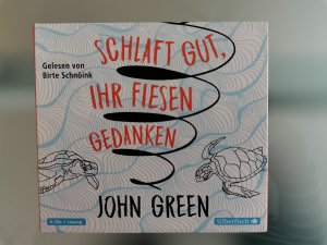 gebrauchtes Hörbuch – John Green – Schlaft gut, ihr fiesen Gedanken - 6 CDs, Lesung. CD Standard Audio Format. Ungekürzte Ausgabe