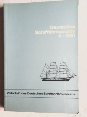 Deutsches Schiffahrtsarchiv 4 - 1981