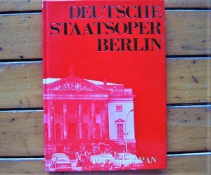 Deutsche Staatsoper Berlin 1977 in Japan; japanisches Buch!!