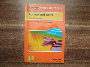 William Shakespeare: Romeo and Juliet - Buch mit Info-Klappe