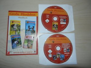 2 CD / CD Rom aus Große Pferdebox - Pferd & Pony mit Handbuch - unvollständig / ungeprüft