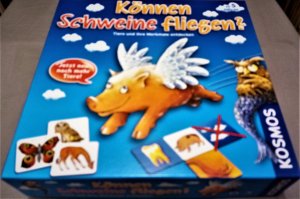 gebrauchtes Spiel – Sonja Häßler – Können Schweine fliegen? 2010 Kosmos - ab 5 Jahren - für 2 - 4 Spieler - Spieldauer ca. 15 Minuten