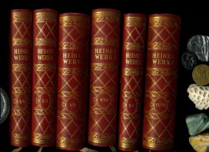 Heinrich Heine. Werke in 12 Teilbänden gebunden in 6 Büchern.