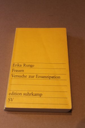 antiquarisches Buch – Erika Runge – Frauen. Versuche zur Emanzipation