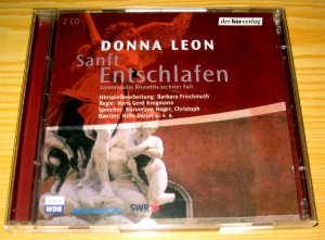 gebrauchtes Hörbuch – Donna Leon – Sanft entschlafen. 2 CD