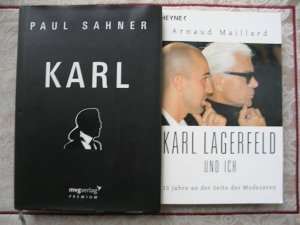 gebrauchtes Buch – Arnaud Maillard / Paul Sahner – 1) Karl Lagerfeld und ich. 15 Jahre an der Seite des Seite des Modezaren & 2) KARL