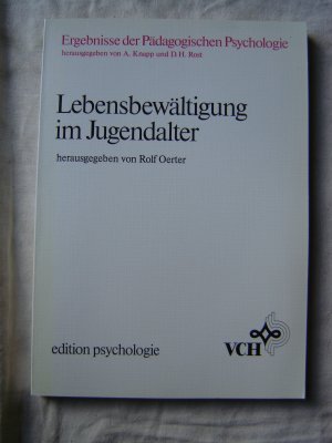 gebrauchtes Buch – Oerter,Rolf  – Lebensbewältigung im Jugendalter.