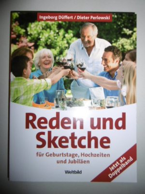 gebrauchtes Buch – Düffert, Ingeborg / Perlowski, Dieter – Reden und Sketche für Geburtstage, Hochzeiten und Jubiläen