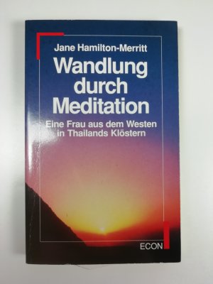 gebrauchtes Buch – Jane Hamilton-Merrit – Wandlung durch Meditation