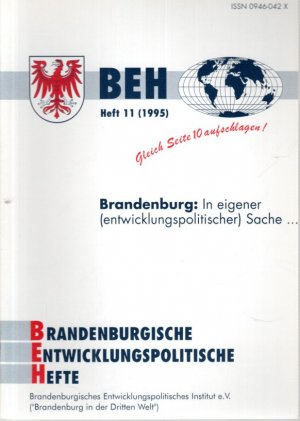 gebrauchtes Buch – Walter Hundt  – BEH Brandenburgische Entwicklungspolitische Hefte - Heft 11 (1995)