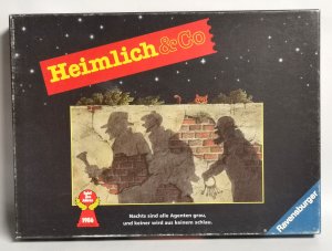 gebrauchtes Spiel – Wolfgang Kramer – Heimlich & Co. A16 1994 - ab 8 Jahren - für 2 bis 7 Spieler - Spieldauer ca 40 Minuten