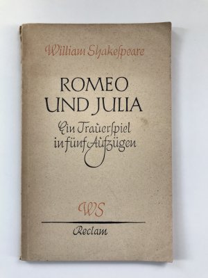 antiquarisches Buch – William Shakespeare – Romeo und Julia